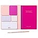 Ted Baker A5 Notebook with Sticky Notes, Citrus Bloom