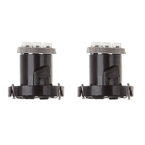 image for CCIYU 10 Pack T4.2/T4 Green 3014SMD 3LED Neo Wedge LED Light For 2002 