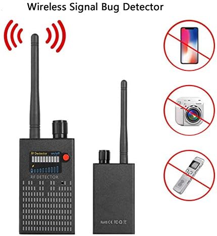 TANCEQI GPS Camera RF Signal Detector Tracker Wireless Camera Amplification Ultra-high Sensitivity GSM Device Handheld Finde