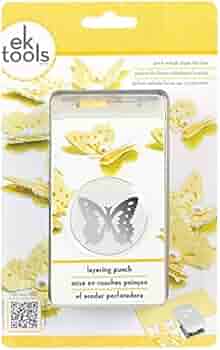 Download Amazon Com Ek Tools Layering Paper Punch Butterfly New Package