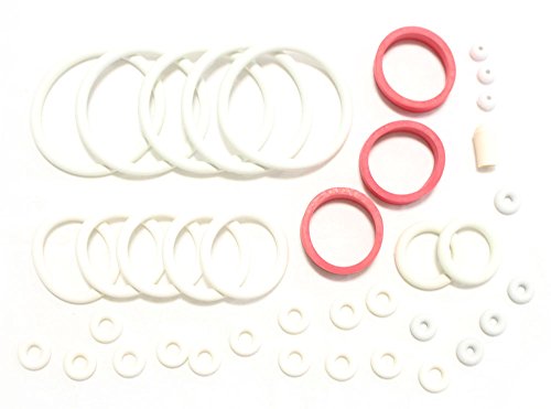 Bally Lady Luck Pinball White Rubber Ring Kit