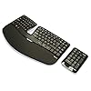 Microsoft-Sculpt-Ergonomic-Desktop-Keyboard-Mouse-and-Numeric-Pad-Set-UK-Layout-Black Microsoft L5V-00006 Sculpt Ergonomic Desktop Keyboard, Mouse and Numeric Pad Set, UK Layout - Black