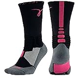 Nike Kay Yow Men's Hyper Elite Crew Basketball Crew Socks