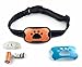Bark Collar for Dog. Safe Shock Training Device. Anti-Barking Collar for Small/Medium Dogs. Bark Stop Device. Blue/Orange Shape Included. 7 Adjustable Sensitivity Levels for Sound&Shock Bark Control