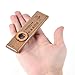 Medeer Kazoos Wooden Kazoo Wood Harmonica for Kids Adults Musical Instrument Ukulele Guitar Partner with Metal Box for Music Lover