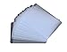 BeeSpring Click Down 10Pcs ID Cards Soft Clear Plastic Card Sleeves Protectors