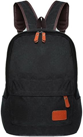 Canvas Backpack, Robot Bee Casual Dayback Backpacks Women/men School Rucksack Travel Hiking Bag Fits Most 15 inch Laptop