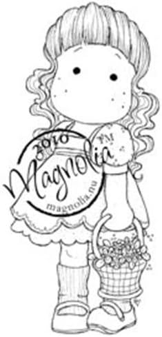 Hoppy Easter Cling Stamp 3.75''X5.5'' Package-Tilda W/Flowing Hair Hoppy Easter Cling Stamp 3.75''X