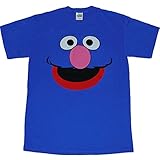 Sesame Street Grover Face T-Shirt-Medium