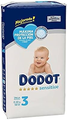 Sensitive T3 Pañales 6-10 Kg 56 Uds