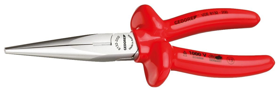 Alicate Boca semiredonda VDE con aislamiento de inmersión