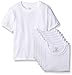 Hanes Big Boys 8-Pack Classics Crew Undershirt, White, X-Large
