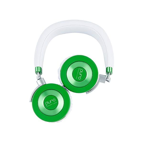 JuniorJams-Volume-Limiting-Headphones-for-Kids-3-Protect-Hearing--Foldable-Adjustable-Bluetooth-Wireless-Headphones-for-Tablets-Smartphones-PCs-wMic--by-Puro-Sound-Labs-Green JuniorJams Volume Limiting Headphones for Kids 3+ Protect Hearing – Foldable & Adjustable Bluetooth Wireless Headphones…