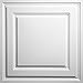 Ceilume 10 pc Stratford Ultra-Thin Feather-Light 2x2 Lay in Ceiling Tiles - for Use in 1