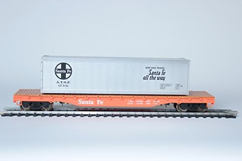 trains Mehano, Flat CAR with Container, at&SF, H0 Scale