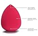 Cosmetic Beauty Sponges Makeup Blender - Foundation Blending Puff - Latex-Free Round-Bottom Mini and Original Makeup Blender - by Utopia Care
