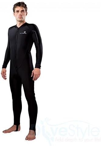 New Men's LavaCore Trilaminate Polytherm Full Jumpsuit (Medium) with Front Zipper for Extreme Watersports