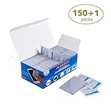 ALIBEISS Pre-Moistened Lens Wipes Screen Wipes for Glasses, Camera, iPad, Tablets, Smartphone, Screens and Other Delicate Surfaces,Pack of 150...