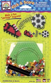 Perler Fuse Bead Starter Kits-Kick &amp; Score