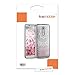 kwmobile TPU Silicone Case for ZTE Axon 7 Mini - Crystal Clear Smartphone Back Case Protective Cover - Indian Sun Light Pink/White/Transparent