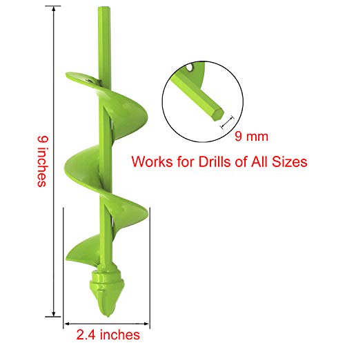 UGarden Bulb Auger (2.4" x 9")