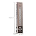 Eyebrow Tattoo Pen, Waterproof brow Ink Gel Tint Four Tips, Long Lasting Hair-Like eybrow best eyebrow filler Microblading 3D Fork Tip - Pack of 1, Dark Grey