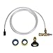 Tool Daily Chemical Injector for Pressure Washer, Adjustable Soap Injector, 3/8 Inch