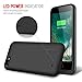 Battery Case 4500mAh for iPhone 7 iPhone 8 HETP Ultra Slim Rechargeable External Battery Charging Case Portable Backup Power Bank Backup for Apple iPhone 7 / 8 - Black