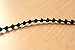 Roller and Roman Shade Blind Beaded Chain Cord 8#,white Plastic Roller Blind Chain Repair 4x6mm, 100yards per lot, Blind Beaded Cord for Roller Blind Fitting, multi-color available (black)