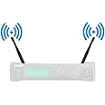 RhymKawa 1/4 Wave BNC Antenna Replacement for Wireless Microphones and Radio Scanners, 400-960MHz, Pack of 2