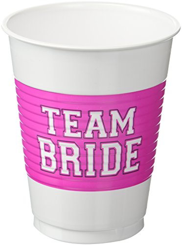 Team Bride Plastic Cups | Wedding and Engagement Party - //coolthings.us