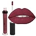 Dollup Beauty Liquid Matte Lipstick Spread with No-Smudge, No-Fade Long Lasting Formula. Choose from 8 glam injected colors. Color 'Goodness' Maroon Red.