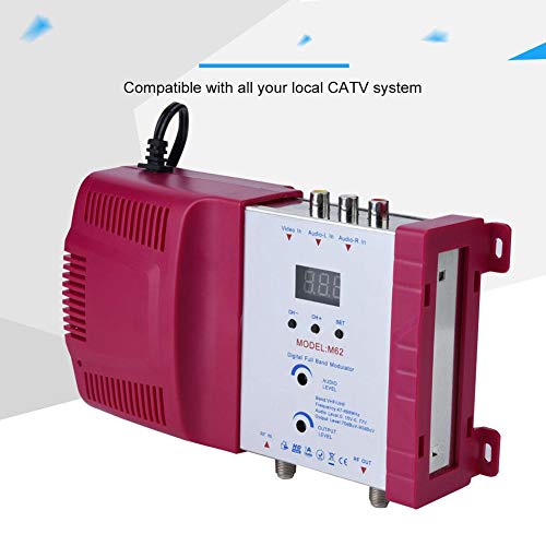 image for fosa Digital RF Modulator, AV inputs into RF Output Signals AV-RF Conv