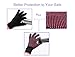 Lessmon Elastic Cotton Glove for Hair Styling with Silicone Bump Point, Heat Resistant, Anti-Slipper for Flat Iron, Curling Wand and Hair Styling Tools, 1 Piece Packedthumb 2