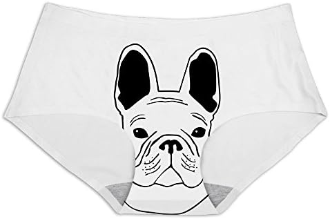 Sexsexy Womens Sadly French Bulldog Silk Underwear Hiphugger