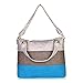 Ilishop Women's Classic Fashion Tote Handbag Shoulder Bag Perfect Large Tote with Shoulder Strap(258,blue)