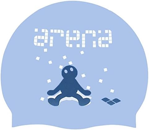 Arena Junior Rain Kun Cap - Light Blue