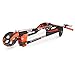 Yvolution Y Fliker Carver C5 | Three Wheeled Self-Propelling Drifting Scooter for Adults and Kids Age 9+ Years (Orange)