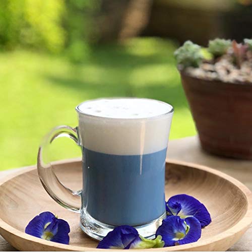 Blue Tea Indian Chai Masala |Zero Caffeine Detox Herbal Tea |Butterfly Pea Flower, Cinnamon, Cardamom, Ginger, Clove | 24 Handcrafted Premium Pyramid Tea Bags - 48 Cups - Thumbnail 2