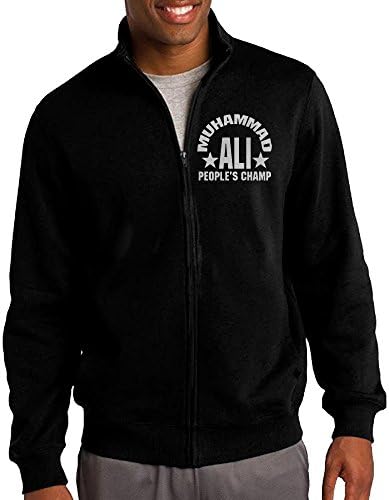 Men's Muhammad Ali The People Champion Standing Collar Jacket