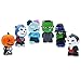 JOYIN 6 Pack Halloween Themed Squishy Toys Slow Rising Stress Relief Super Soft Squeeze Kawaii Cute Halloween Friends Characters Toys for Boys Girls