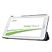 Acer Iconia ONE B1-770 Case, Pasonomi® Ultra Slim Lightweight PU Leather Folio Case Stand Cover for Acer Iconia ONE B1-770 7 inch Tablet (Dark Blue)