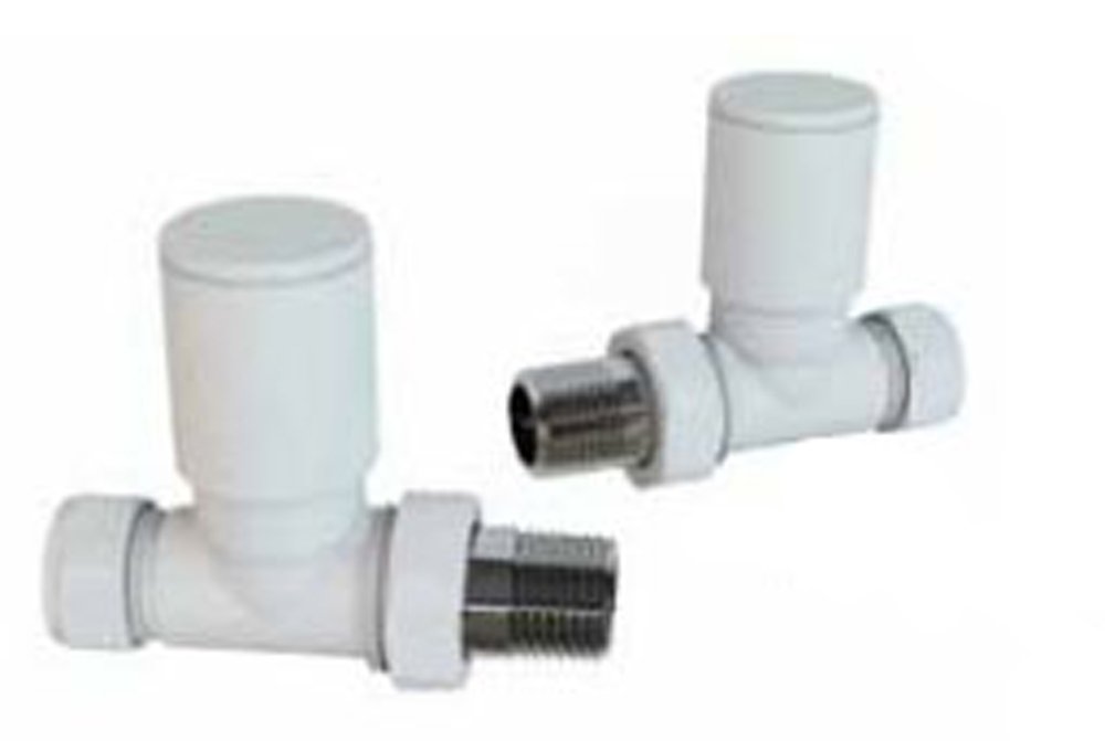 Eastbrook Straight radiator valve (pair)