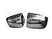MIRROR COMPATIBLE WITH VOLVO VNL HOOD MIRROR COVERS SET CHROME PAIR LEFT & RIGHT SIDES PASSENGER AND DRIVER SIDE. HIGH QUALITY CHROME METALLIC FINISH