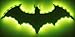 Bat LED Wall Light,Colorful Remote Control Projection Night Light, Holiday Decoration Light,Suitable for Bedroom/KTV/Corridor/Background Wall, etc (Colorful) (Black)