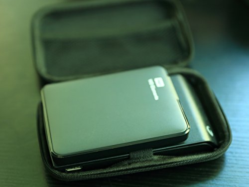 Ginsco Hard Carrying Case for Portable External Hard Drive Toshiba Canvio Basics Seagate Expansion