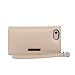 Rebecca Minkoff Wristlet, Whipstitch Tech Wristlet [Credit Card Case] Wallet Case fits Apple iPhone 7 - Nude Leather