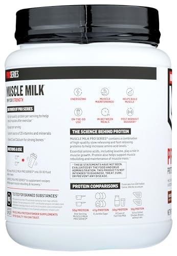 MUSCLE MLK PRO SERIES 50 KNOCKOUT CHOCOLATE, 2 POUNDS