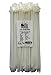 Heavy Duty Cable Ties, Premium Zip Ties for Cable Management - 120 LB Tensile Strength Nylon (12 Inch 100 Pack, White)