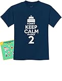 Birthday Cake Can't Keep Calm I'm Only 2 Children Cute 2 Years Old Kids T-Shirt
